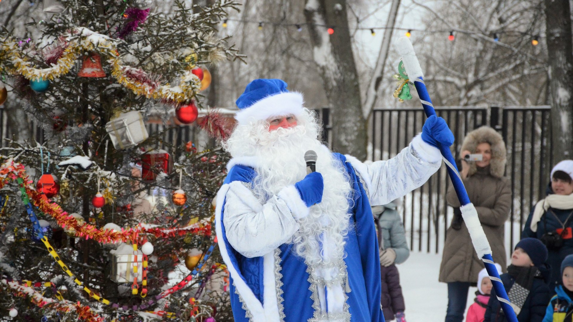 Новогоднее гулянье в Мелихове